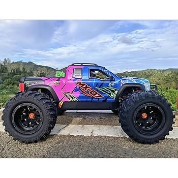 1/7 MX-07 シルバー オフロードRCカー RTR ZD Racing MX-07 - High Speed 1/7 RC Car for Racing Fun